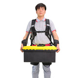 Lumbar Support back brace with arm power